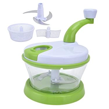 Imagem de Moedor de salada com manivela, triturador de legumes, triturador de frutas, triturador de carne, triturador de alho e gengibre, misturador de ovos de farinha