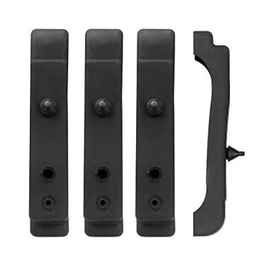 Imagem de Almofadas isoladoras de radiador de borracha com 4 núcleos de suporte para radiador serve para GM Buick Chevy Pontiac almofada de montagem superior e inferior substitui 4012-326-682S 4 pacotes