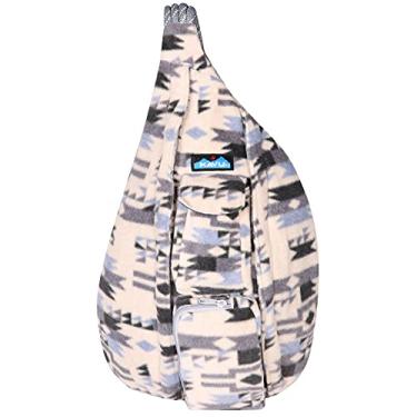 Imagem de KAVU Bolsa de poliéster de lã com alça transversal Polar Rope Sling, Arcada de inverno, tamanho �nico