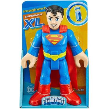 Imagem de Superman Grande Dc Super Friends Imaginext - Mattel - Mattel