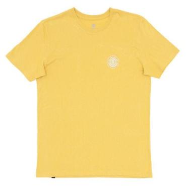 Imagem de Camiseta Element Seasonal Masculina Amarelo