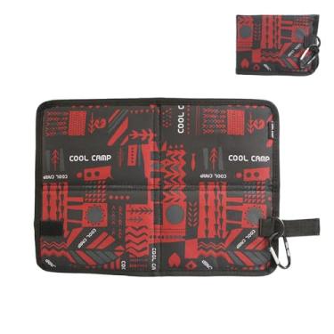 Imagem de XCPHGFM Oxford pano portátil dobrável almofada de acampamento esteira de espuma almofada de assento à prova dwaterproof água praia caminhadas piquenique almofada isolamento térmico