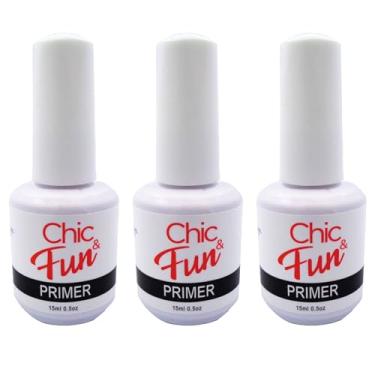 Imagem de Unha De Gel Para Uv/led Esmalte Base Top Coat Primer Unhas C/Registro Anvisa (PRIMER COM ACIDO, x 3un)