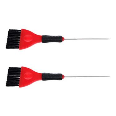 Imagem de Xiaojikuaipao 2 Lotes de pincéis de coloração de mistura de tinta de cabelo profissional de precisão