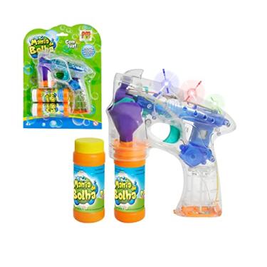 Imagem de Lançador Mania de Bolhas Cristal, DM Toys