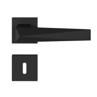 Imagem de Fechadura Ascot Preto Texturizado Interna - Pado