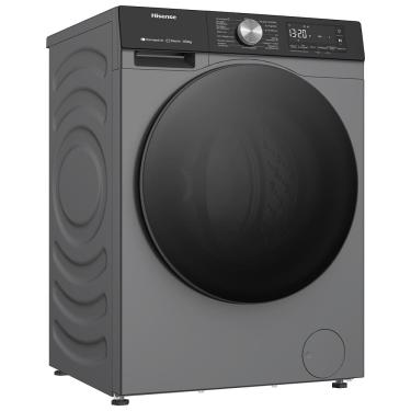 Imagem de Lava e Seca Hisense Steam WD3S13 Inverter com Wi-Fi, 13 Programas de Lavagem e 3 de Secagem Titanium - 13kg/8kg