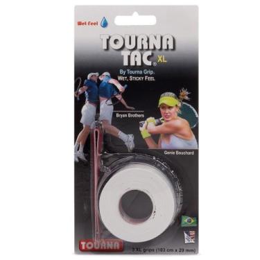 Imagem de Overgrip Tourna TAC - Cart c/ 3 pcs - Branco