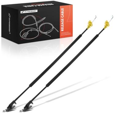 Imagem de A-Premium Cabo de liberação de trava de maçaneta interna de 53 cm compatível com Chevy Silverado 1500 2014-2019, Silverado 2500 HD 3500 HD e GMC Sierra 1500, Sierra 2500 HD 3500 HD, traseira esquerda