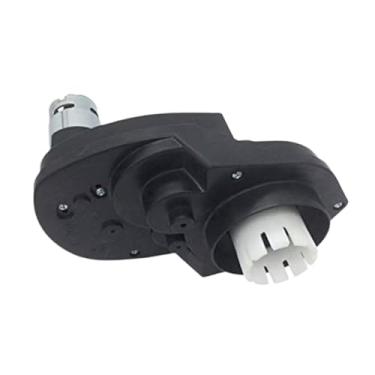 Imagem de EHJRE Caixa de engrenagens RS550 12V com motor de 12V para crianças andarem em brinquedos acessórios de montagem caixa de engrenagens de substituição de, 12v30000rpm