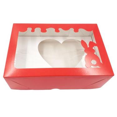 Imagem de 10 Caixas para coração de colher LOVE 500g - Dona Maria Caixinha, Lara