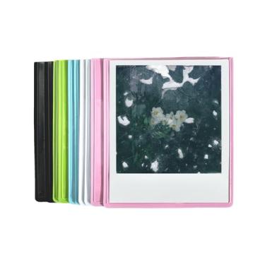Imagem de NONS Moldura magnética para foto instantânea ampla, Sqaure, Polaroid 600, i-Type, filmes POP, SQ - 10 capas para fotos de armário de geladeira (cor quadrada)