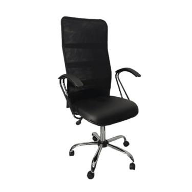 Imagem de DVL OFFICE, Cadeira Escritório Presidente Tela Premium Base Cromada