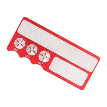 Imagem de Deevoka Snooker bilhar piscina cue ponta ferramenta moedor snooker suprimentos moldar ferramenta de manutenção lixadeira scuffer burnisher, Plástico Vermelho