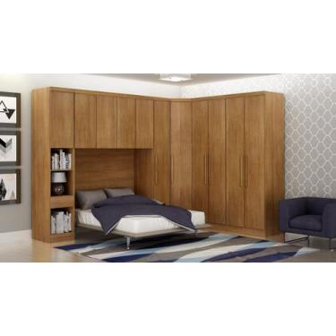 Imagem de Modulado Completo Casal 6 Portas 6 Gavetas - Rizon-Cumaru - Móveis Nov