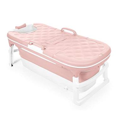 Imagem de Banheira Extra Grande Rosa, Baby Pil, 52x138x62cm
