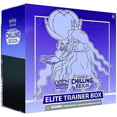 Imagem de Pokemon TCG: Sword & Shield Chilling Reign Elite Trainer Box