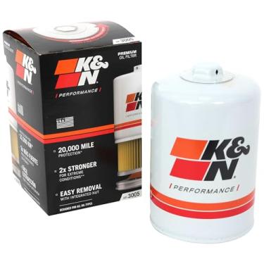 Imagem de K&N Filtro de óleo premium: protege seu motor: compatível com NISSAN (Titan XD), HP-3005 selecionados