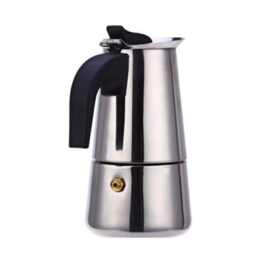 Imagem de Cafeteira Bule Jarra Italiana Inox para 6 Xícaras 300ml - Dark