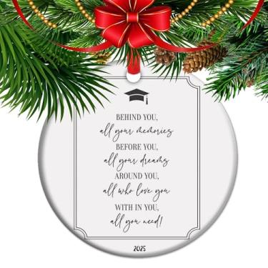 Imagem de Enfeite de formatura escolar, presente para idosos de 2025, presente de Natal para idosos, pós-graduação universitária