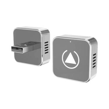 Imagem de Adaptador Universal Wireless CarPlay Android Auto Dongle USB Para VW T