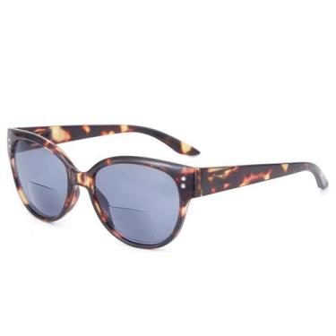Imagem de Óculos de sol de leitura bifocal Eyeguard UV400 +4.00 Tortoise