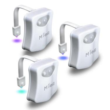 Imagem de Sensor de movimento de luz sanitária MIEFL ativado, 16 cores que mudam