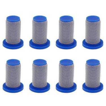 Imagem de 8079-PP-50 Bocais de pulverizador filtro para bicos pulverizadores teejet, com tela de malha 50 de aço inoxidável - 8 peças