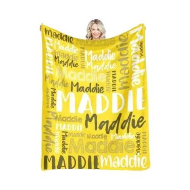 Imagem de Cobertor De Flanela Personalizado Em 30 Cores Para Meninas, Meninos, B