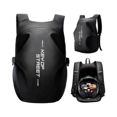 Imagem de Mochila Para Capacete De Motocicleta À Prova d'Água De Grande Capacida