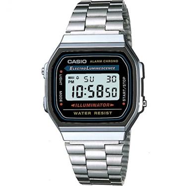 Imagem de Relógio Casio Vintage Digital Unissex A168WA-1UWD