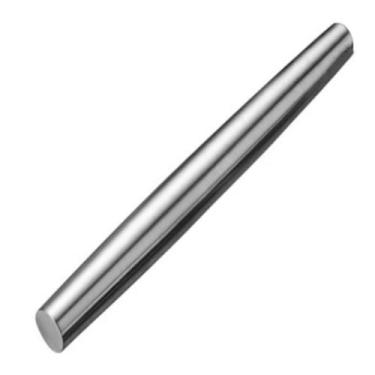 Imagem de Pino de rolamento de aço inoxidável AMUZHI 42cm Smooth Baking