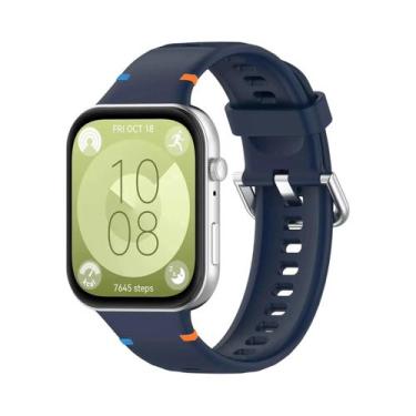 Imagem de Pulseira De Silicone Para Huawei Watch Fit 4 4Pro 3 Substituição De Pu