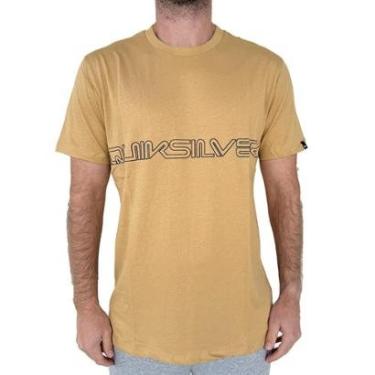 Imagem de Camiseta Quiksilver Word Block SM26 Masculina-Masculino