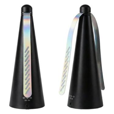 Imagem de Ventilador Portátil Espanta Mosquitos Repelente Pilha E Usb Para Cozin