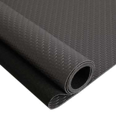 Imagem de Tecido de vinil marinho, estofamento de couro sintético, assentos de carro, sofás e cadeiras (cinza, pré-cortado 274 cm x 137 cm)