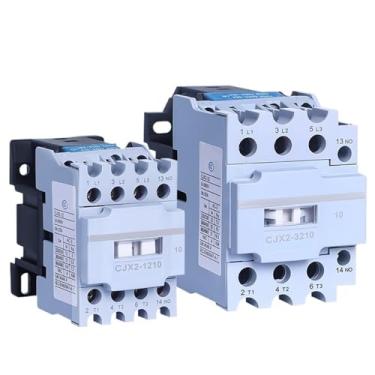 Imagem de NHJLFKSA Contator AC Montado em Trilho DIN Contator Doméstico, Contato Prata CJX2, Tensão da Bobina 380V, 220V, 50Hz, 60Hz, 4011~9511(CJX2-5011,380V)