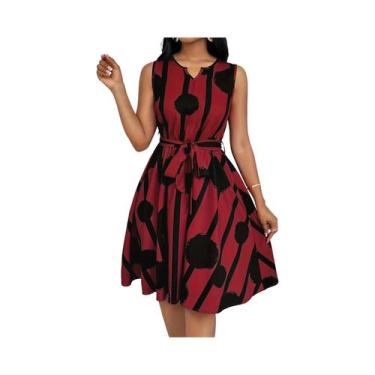 Imagem de Vestido feminino plus size - NONE, BR-G6, Vermelho