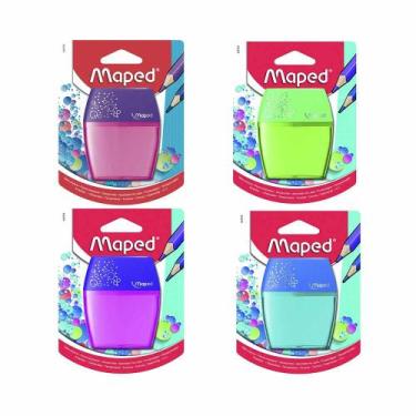 Imagem de Apontador Maped com Depósito Shaker 2 Furos Cores Diversas - Item Sort