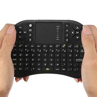 Imagem de Mini Teclado Sem Fio Smart Video Game Touch Mousepad