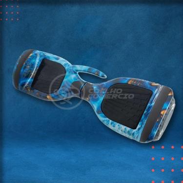 Imagem de Infantil Skate Elétrico Led Azul Oceano