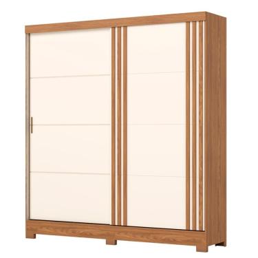 Imagem de Guarda Roupa Casal 2 Portas Deslizante 200 cm B352 Briz	