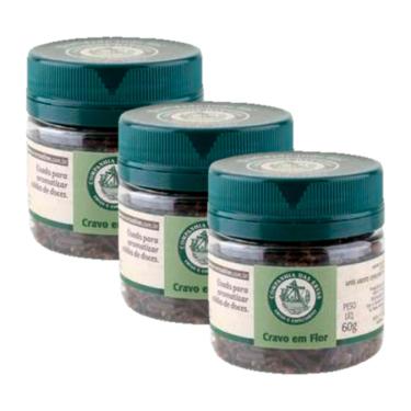 Imagem de Kit 3X: Cravo em Flor Companhia das Ervas 60g