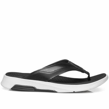 Imagem de Chinelo Pegada Masculino em Couro Preto 134701-05-Masculino