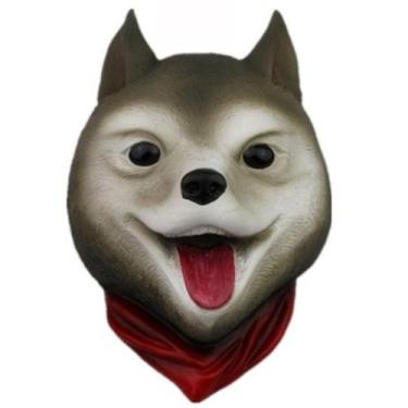 Imagem de Máscara de látex Werewolf Warfares para fantasia de carnaval de Hallow