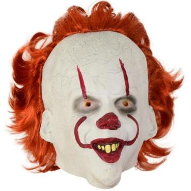 Imagem de Máscara de cosplay Pennywises Latex, Halloween, Carnaval, Páscoa - yiw
