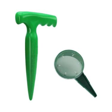 Imagem de Perfurador De Solo Portátil Leve Com Escala Visível Para Plantio E Dis