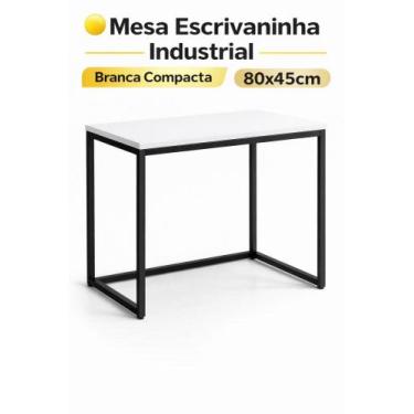 Imagem de Escrivaninha Estudo Dobrável Articulada Compacta 80cm x 45cm Para Home