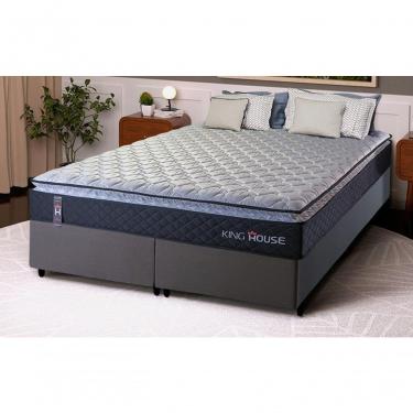 Imagem de Cama Box Dakota Espuma D33 King 193x203 Preto King House
