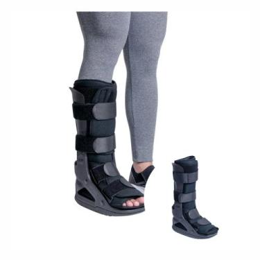 Imagem de Bota Imobilizadora Ortopédica M1 Longa Mercur Confortável Ajustável co